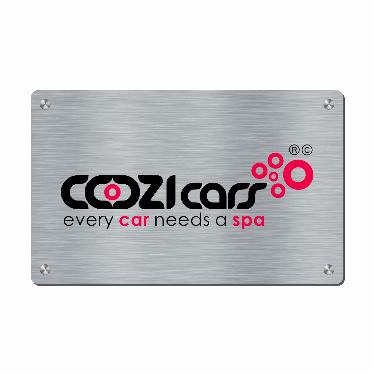 brushed aluminum