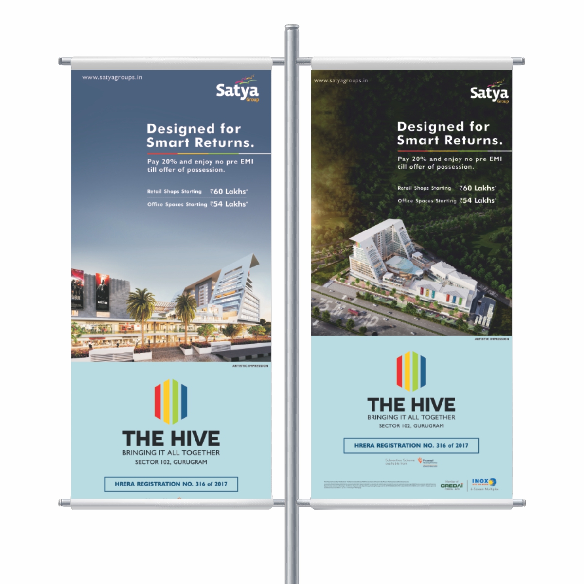 pole banner